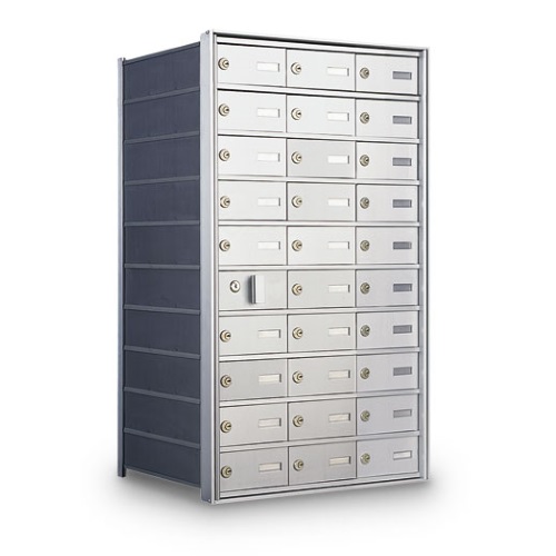View Front Loading 29-Door Horizontal Private Mailbox